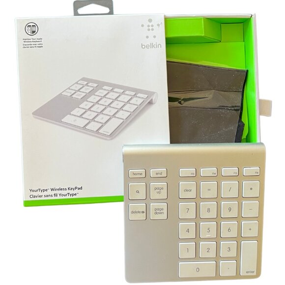 Belkin Wireless Your Type Keypad - iMac, Apple, Mac - Picture 1 of 4